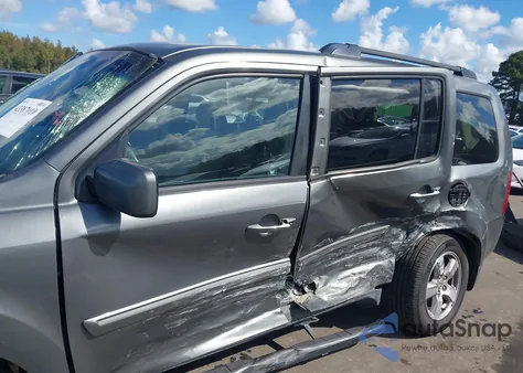 2009 Honda Pilot Ex from USA, damaged, VIN 5FNYF48479B002617